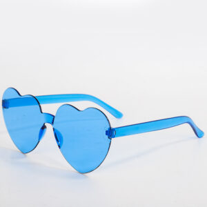 Blue love glasses