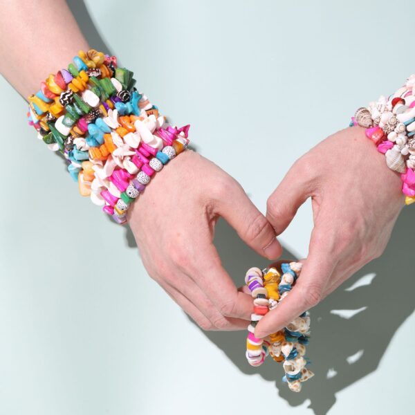 Wholesale Ethnic Style Natural Gravel and Shell Bracelet