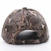 Wholesale Polyester Snake-like Leather Baseball Cap