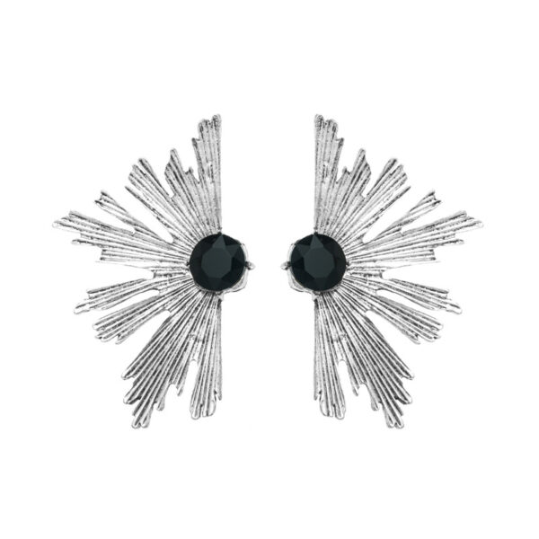 Wholesale Multilayer Diamond Studded Alloy Earrings