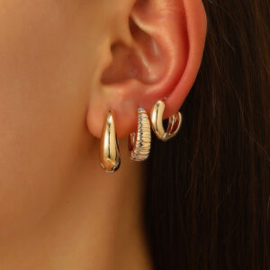 22 kc gold 5218 (alloy 3 pairs)