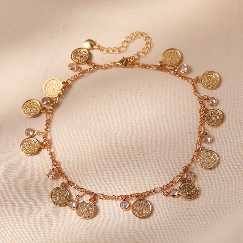 Wholesale Small Round Copper Bracelet