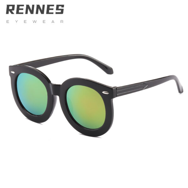 O1CN01N0KxdY1msAbS1BZop_2103395009-0-cib Wholesale Color Film Reflective Round Frame PC Kids Sunglasses