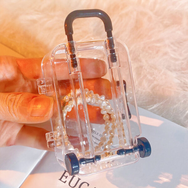 Wholesale Plastic Mini Trolley Luggage Storage Box