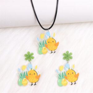 Flowers chicken-suit