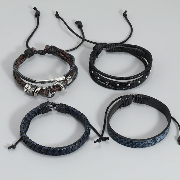 O1CN01N3FUYs23CLz1Ibs6h_954827219-0-cib-2 Wholesale Multilayer Leather Bracelet