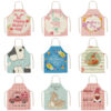 Wholesale Mother's Day Printed Apron Anti-Stain Linen Apron Home