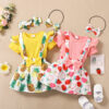 Wholesale Kids Solid Color Suspenders Polyester Baby Clothes