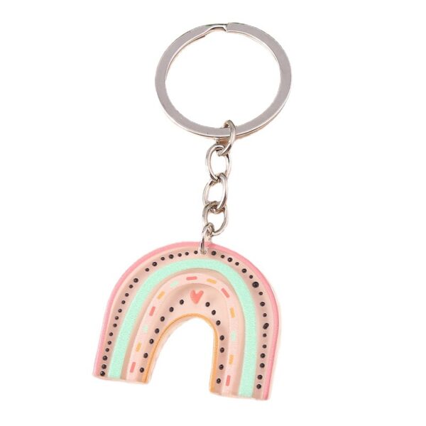 O1CN01N6LfXQ1Bs2mrCDdrM_0-0-cib Wholesale Acrylic Rainbow Keychain School Bag Accessories Pendant