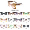 O1CN01N6SZbY28XwqYBmX2k_3914117943-0-cib Wholesale Butterfly Shaped PC Sunglasses