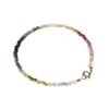 Wholesale 2mm Agate Rainbow Small Tourmaline Bracelet