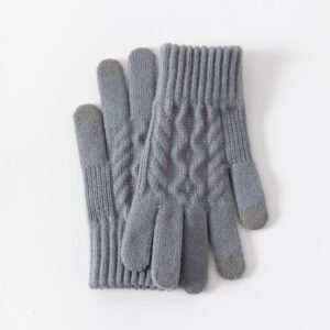 #Twisted diamond light gray / Acrylic