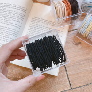 8846E black thread large hair ring 50 boxes