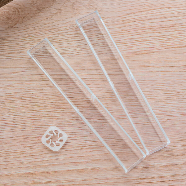 Wholesale Full Transparent Acrylic Pen Case Square Box Pen Packaging Box