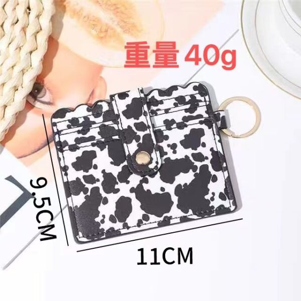 Wholesale PU Leopard Card Holder