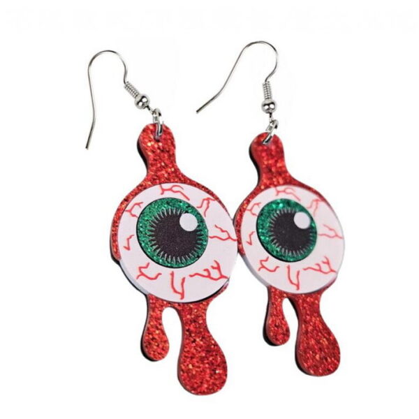 Wholesale New Black Cat Pumpkin Halloween Horror Eyeballs Eyes Blood Drops Girl Holiday Accessories