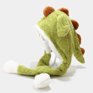 Wholesale Autumn and Winter Funny and Dynamic Dinosaur Shaped Plush Hats