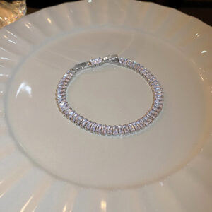 14# Bracelet-Silver Rectangle