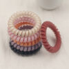 O1CN01NDp9Vx2Ip1jYi82VL_2606149334-0-cib Wholesale Morandi Semi Transparent Matte TPU Hair Scrunchies