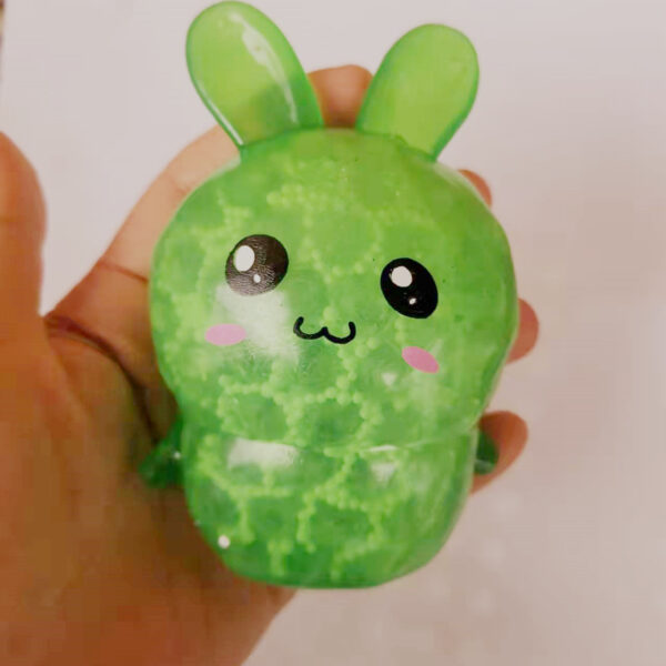Wholesale Easter Bunny Soft Glue Decompression Toy Stress Reducing Rabbit Pinch Fun