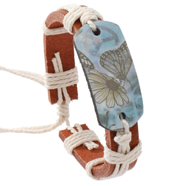 Wholesale Heat Press Leather Bracelet