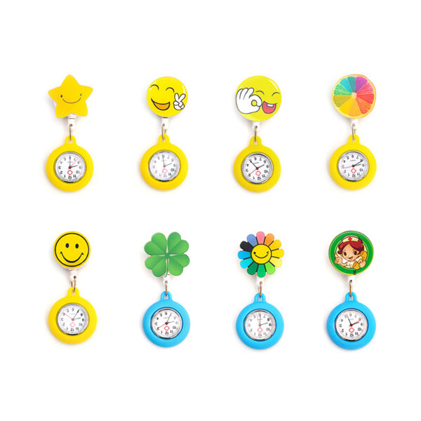 Wholesale Silicone Luminous Nurse Pocket Watch