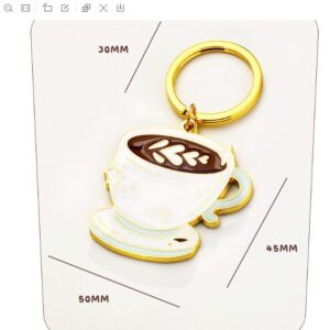 X-1542 flower coffee cup