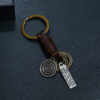 Wholesale Hand Woven Cowhide Keychain