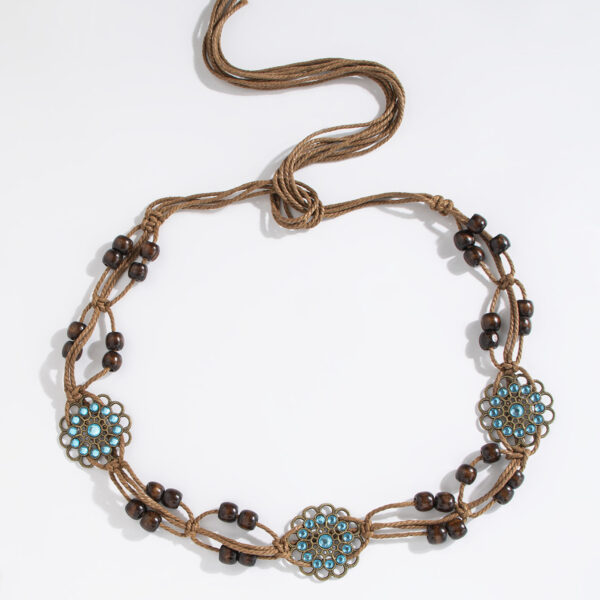 O1CN01NL20Lg1t7domNbpjR_2980645855-0-cib Wholesale Bohemian Butterfly Rhinestone Braided Handmade Wooden Bead Belt