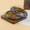 Wholesale Tibetan Vintage Nepalese Brass Bracelet with Turquoise
