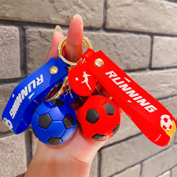 Wholesale Plastic Football Keychains