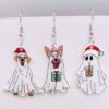 O1CN01NNgblg2CFrfJPOhiy_2207539588445-0-cib Wholesale Christmas Ghost Dog Acrylic Earrings