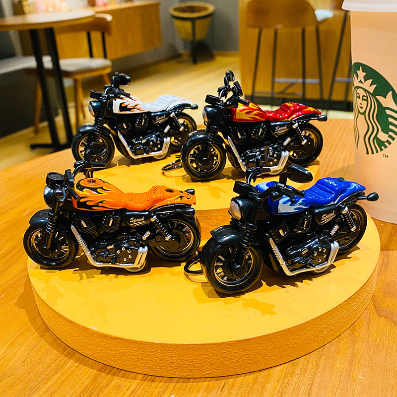 Wholesale Zinc Alloy Harley Motorcycle Return Car Keychain