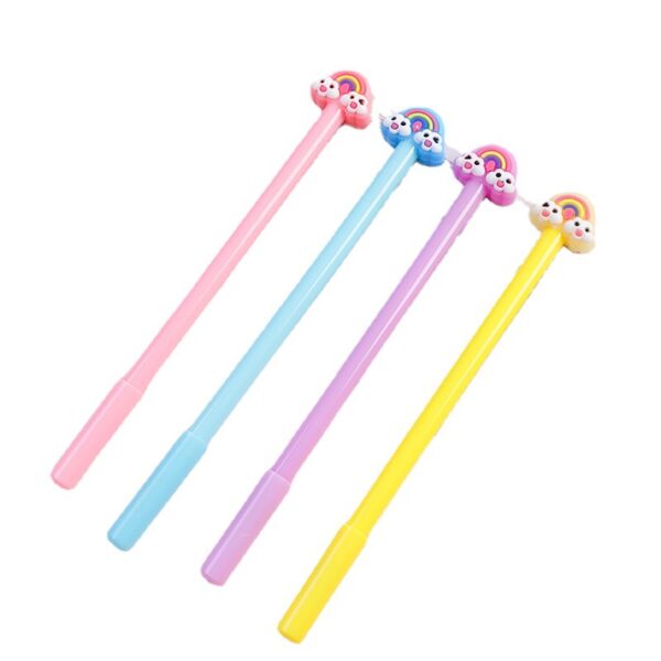 O1CN01NOmf5O1Bs2lmCTKgQ_0-0-cib Wholesale Plastic Rainbow Cloud Rabbit Gel Pen