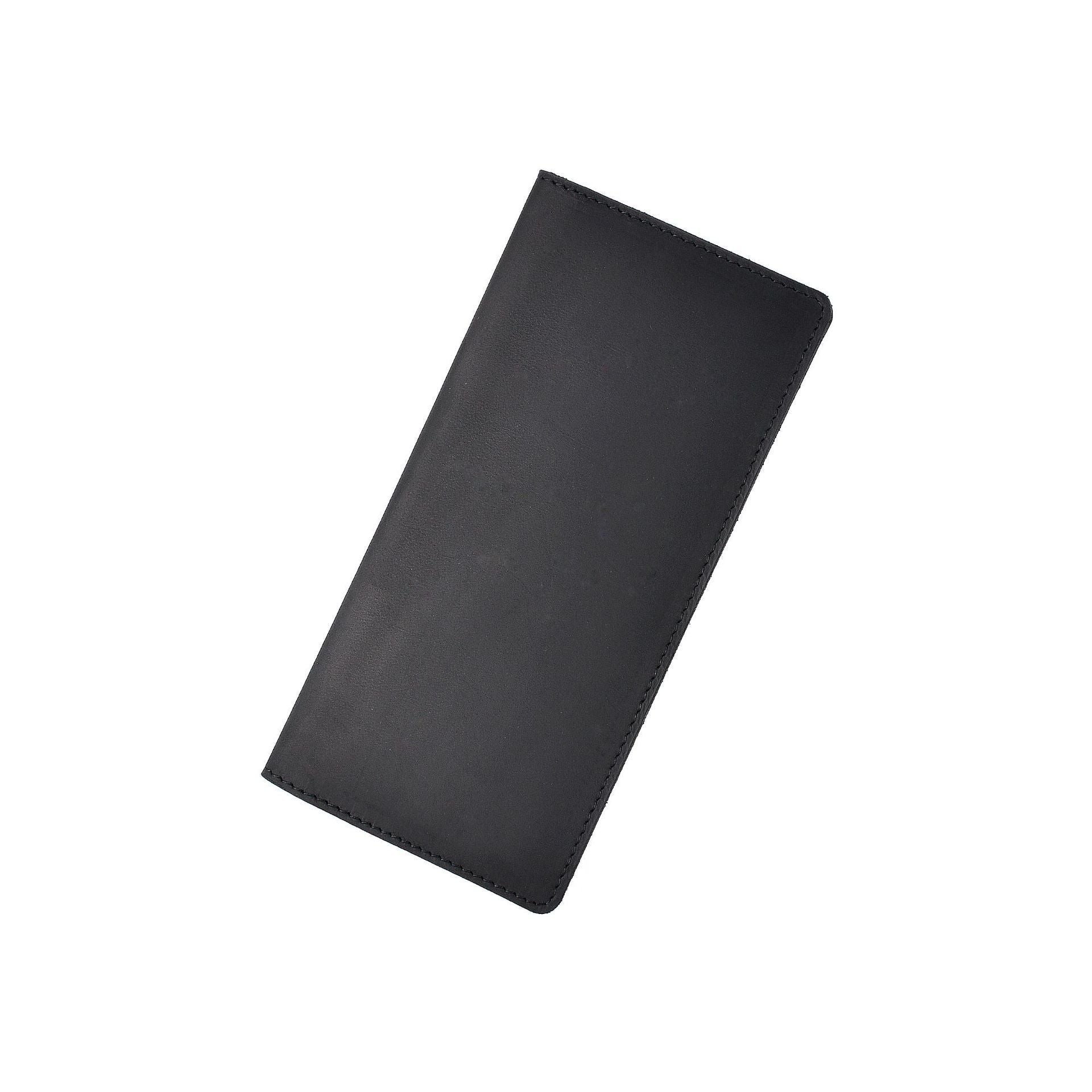 Wholesale Handmade Vintage Top Layer Cowhide Men's Hand-held Long Wallet