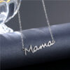 Wholesale Mother's Day Gift MAMA Stainless Steel Necklace