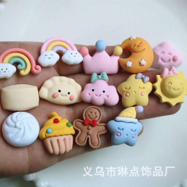 Wholesale Cartoon Rabbit DIY Resin Hair Clips Accessories