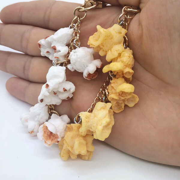 Wholesale Resin Popcorn Simulation Keychains