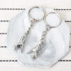 Wholesale Magnetic Suction Comparison Palm Zinc Alloy Keychain