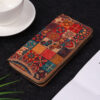Wholesale PU Multifunctional Wood Grain Retro Wood Grain Long Wallet