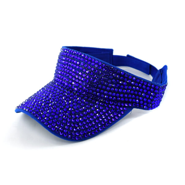 Wholesale Diamond Studded Acrylic Baseball Caps Without Tops