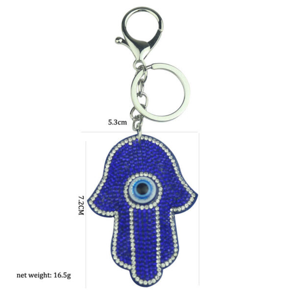 O1CN01NcCNMA1a87SDSelkf_2214423013284-0-cib Wholesale Rhinestone Diamond Hand of Patima Keychain