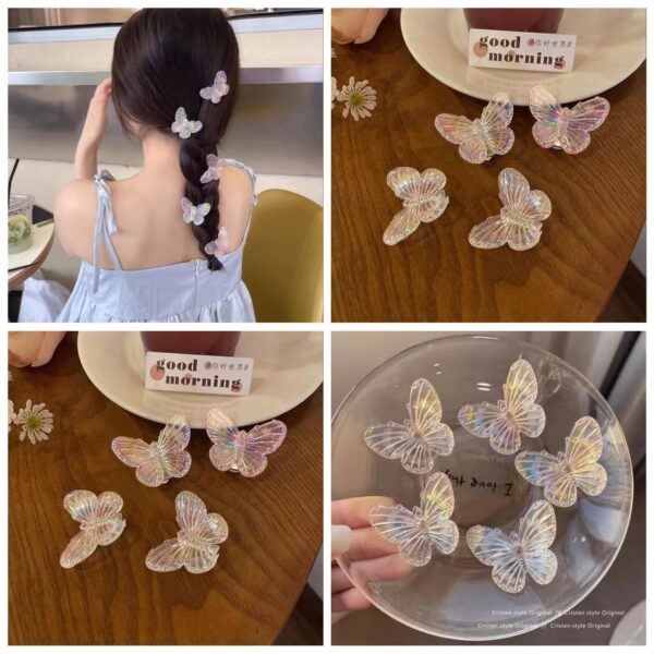 O1CN01Nd9pbg1EATwgnxlc0_2212665890311-0-cib Wholesale Kids Butterfly Plastic Hair Clips