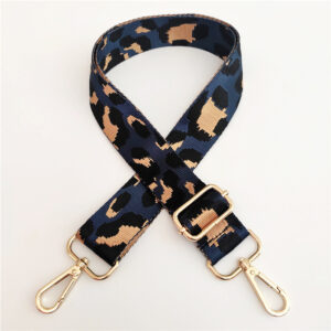 Dark blue gold buckle