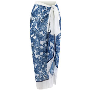 Y60 Blue Dragonfly Dress / All yards