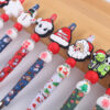 Wholesale Cartoon Christmas Silicone Handmade Plastic Beaded Pen