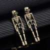 Wholesale Halloween Skeleton Exaggerated Dark Style Earrings