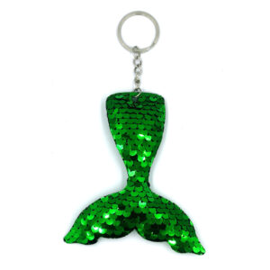 Green 46 / Single ring buckle + sequined mermaid