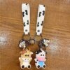 Wholesale Silicone Cow Cute Keychain