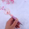Wholesale Beaded Pens Valentine's Day Love Silicone Handmade Beaded Pen